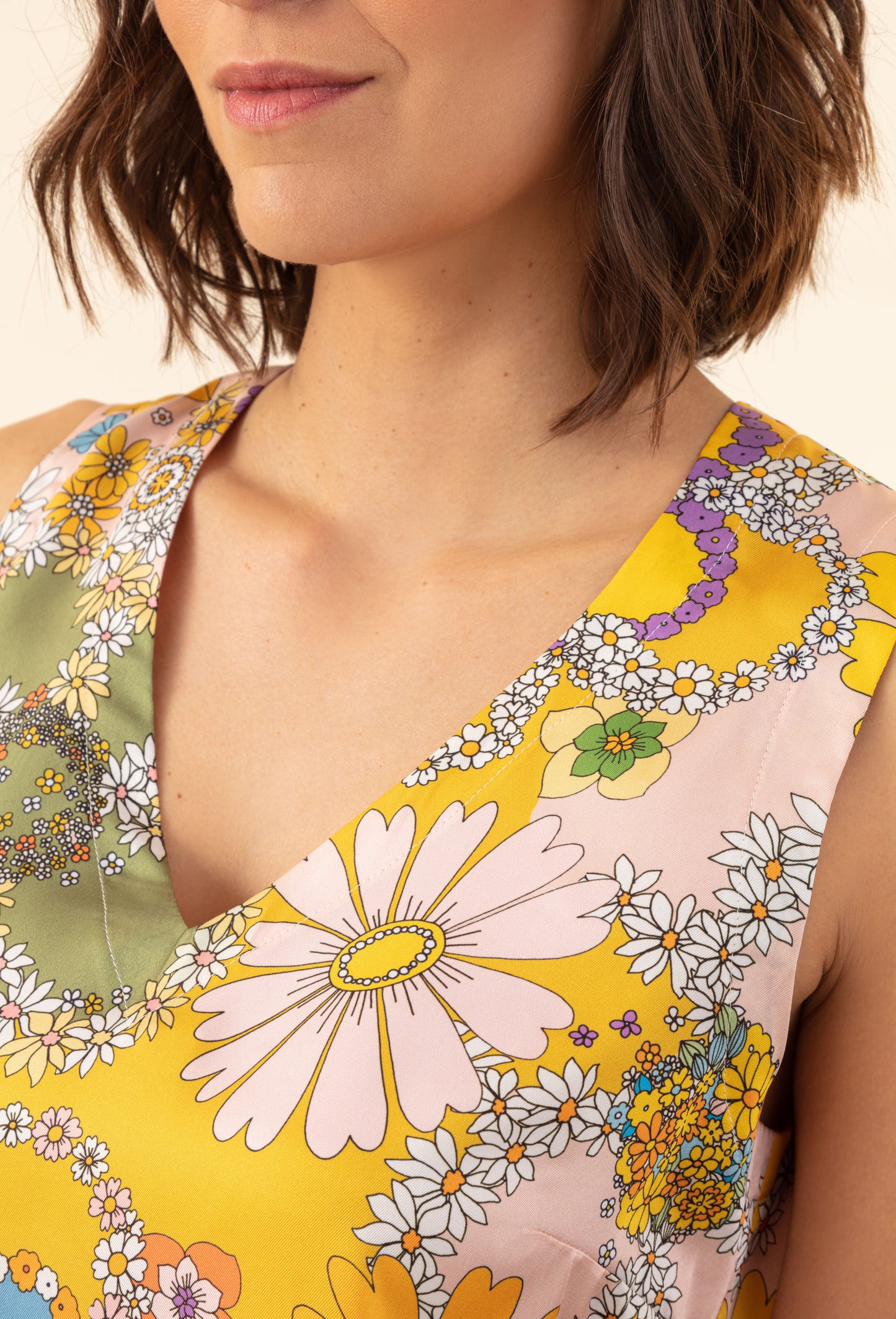 Debardeur Jasmin imprimé fleuri 3