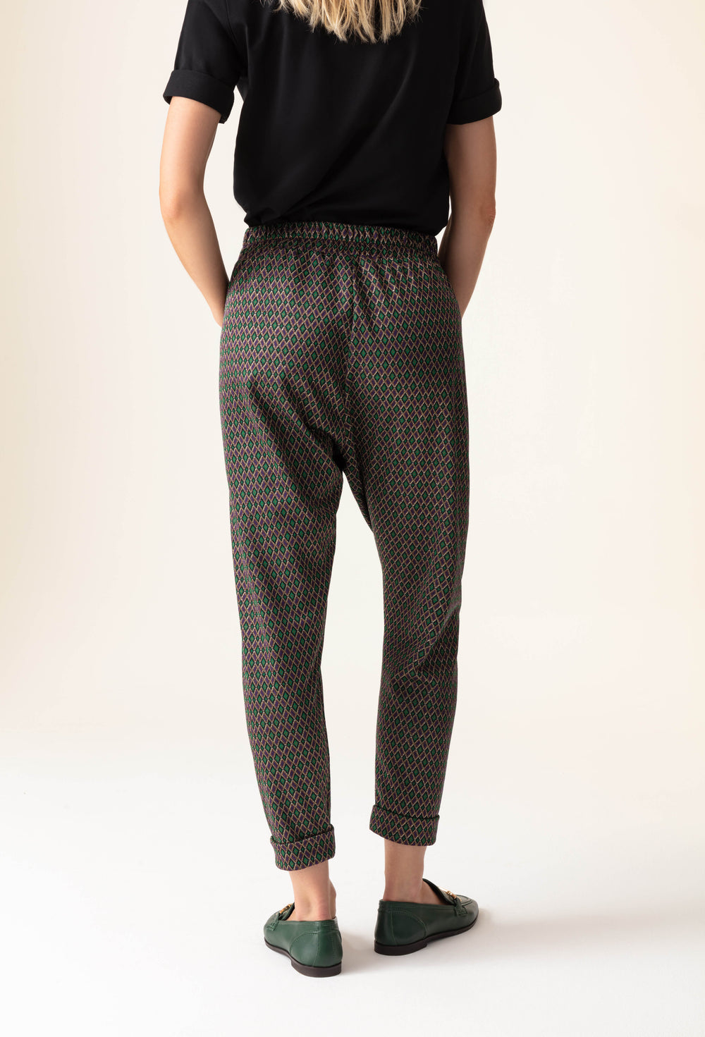 Pantalon Gabriel arlequin brillant 3
