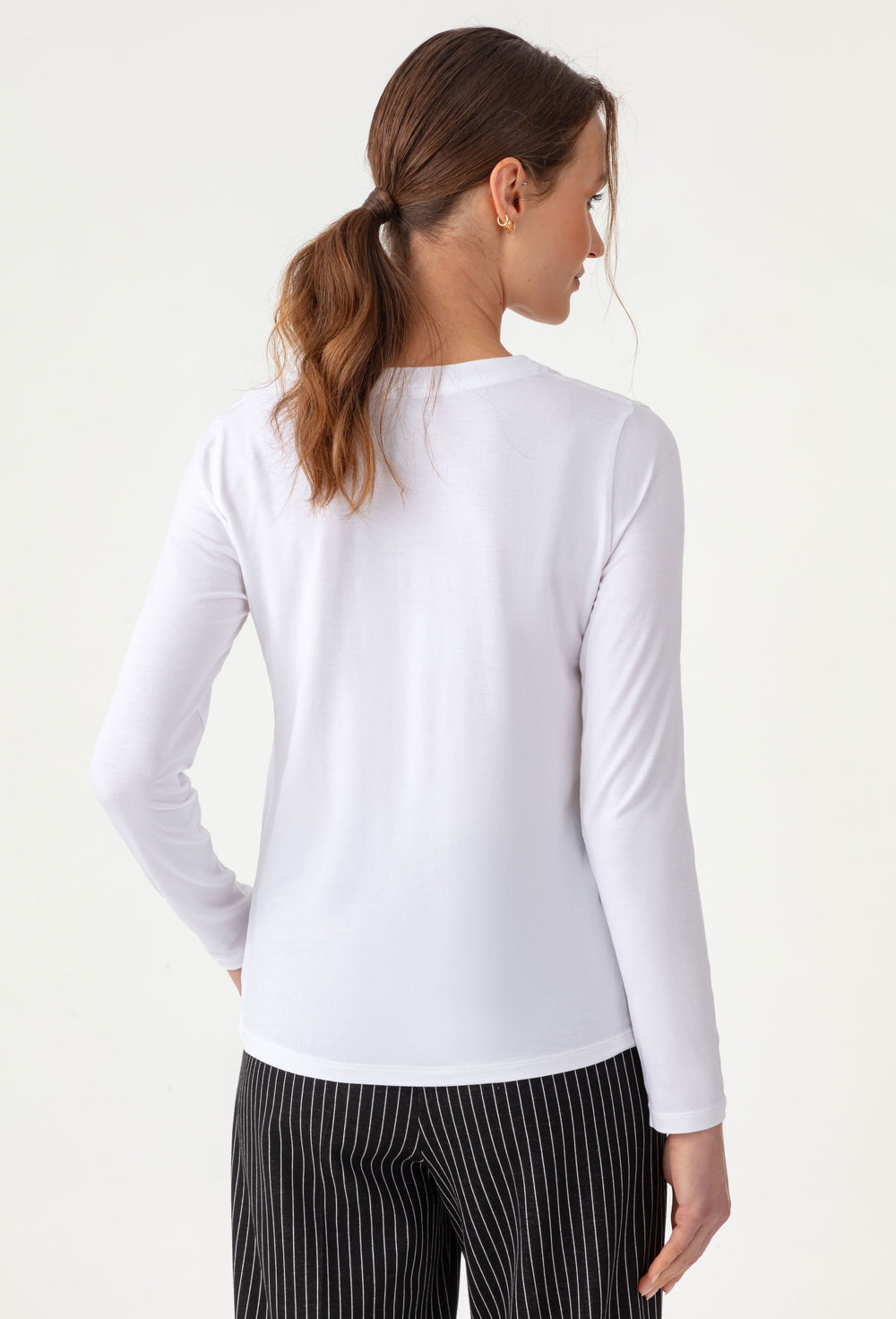 Tee-shirt Stella manches longues blanc 3