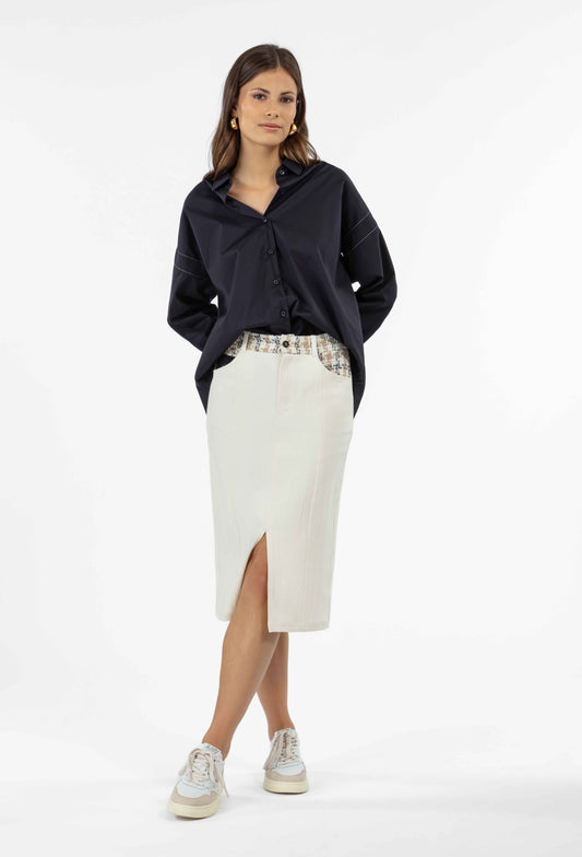 Jupe crayon Bolton en denim 1