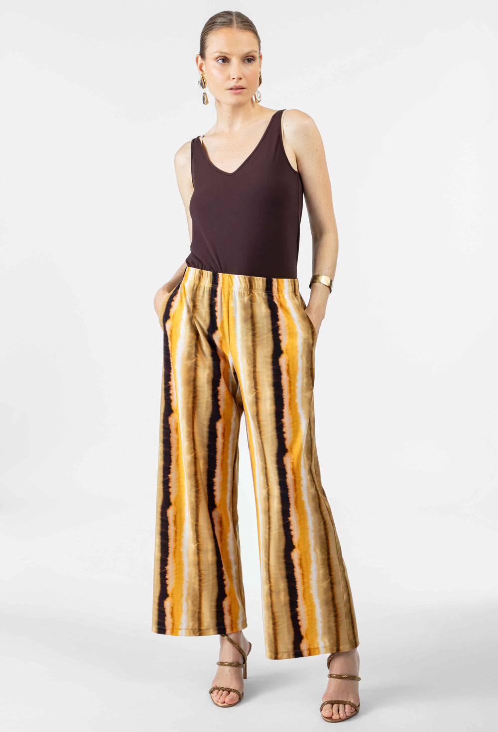Pantalon large Mahe en jersey technique 5