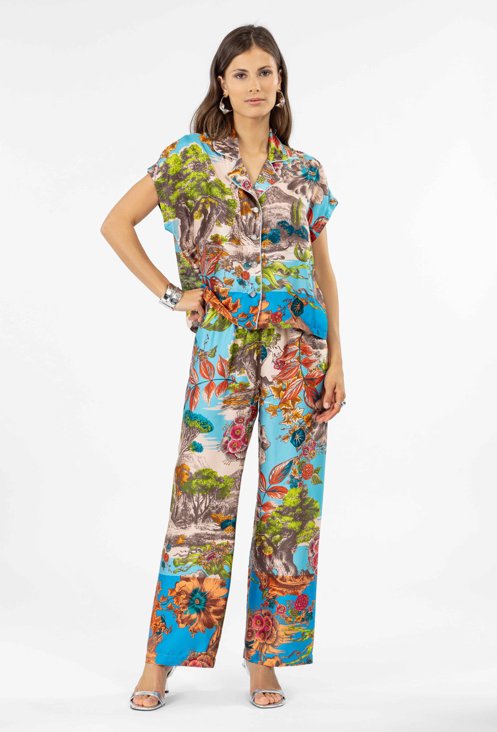 Pantalon fluide Jasper en twill 1