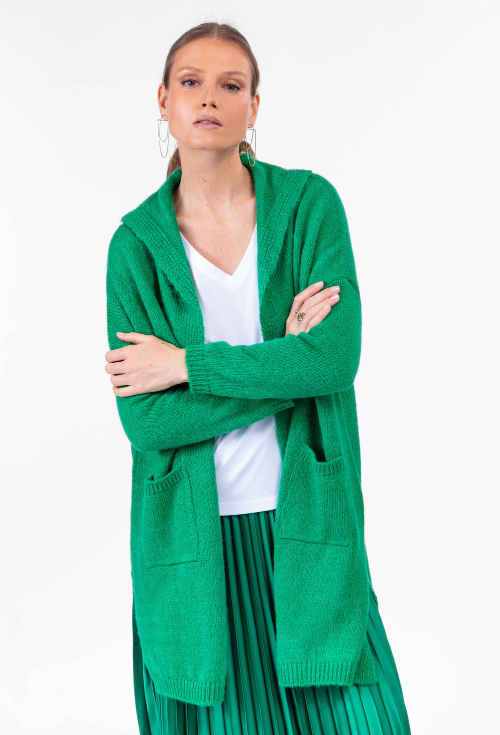 Gilet Isaac vert 20% laine 1