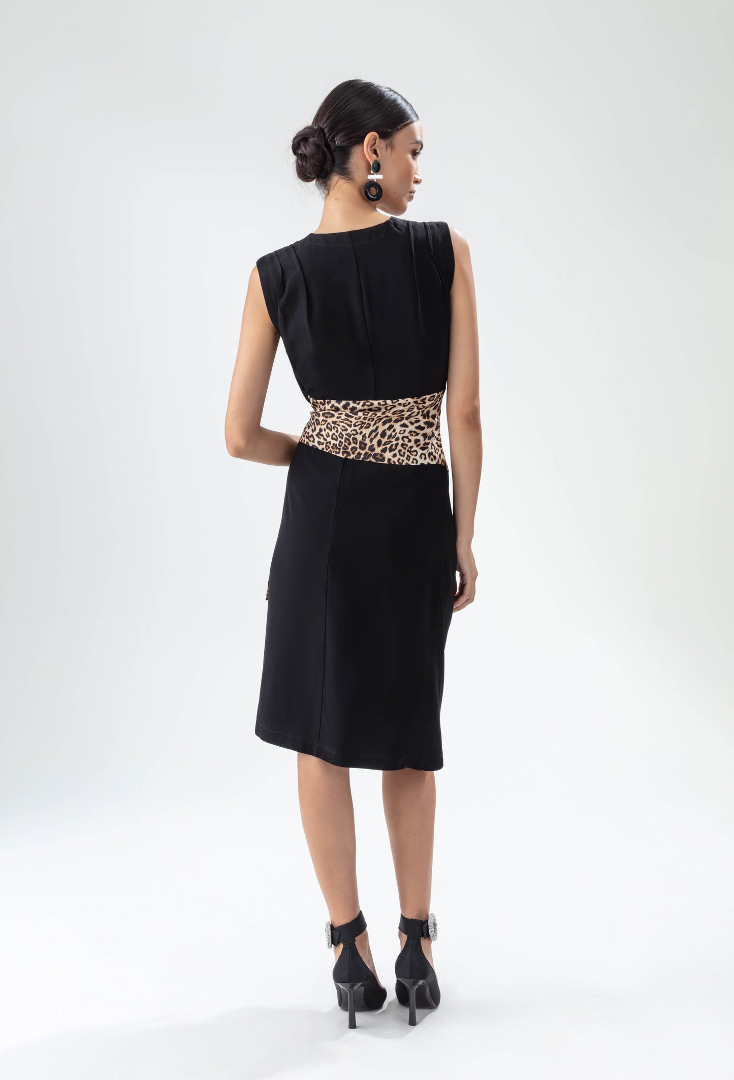 Robe + ceinture portefeuille Guépard 4