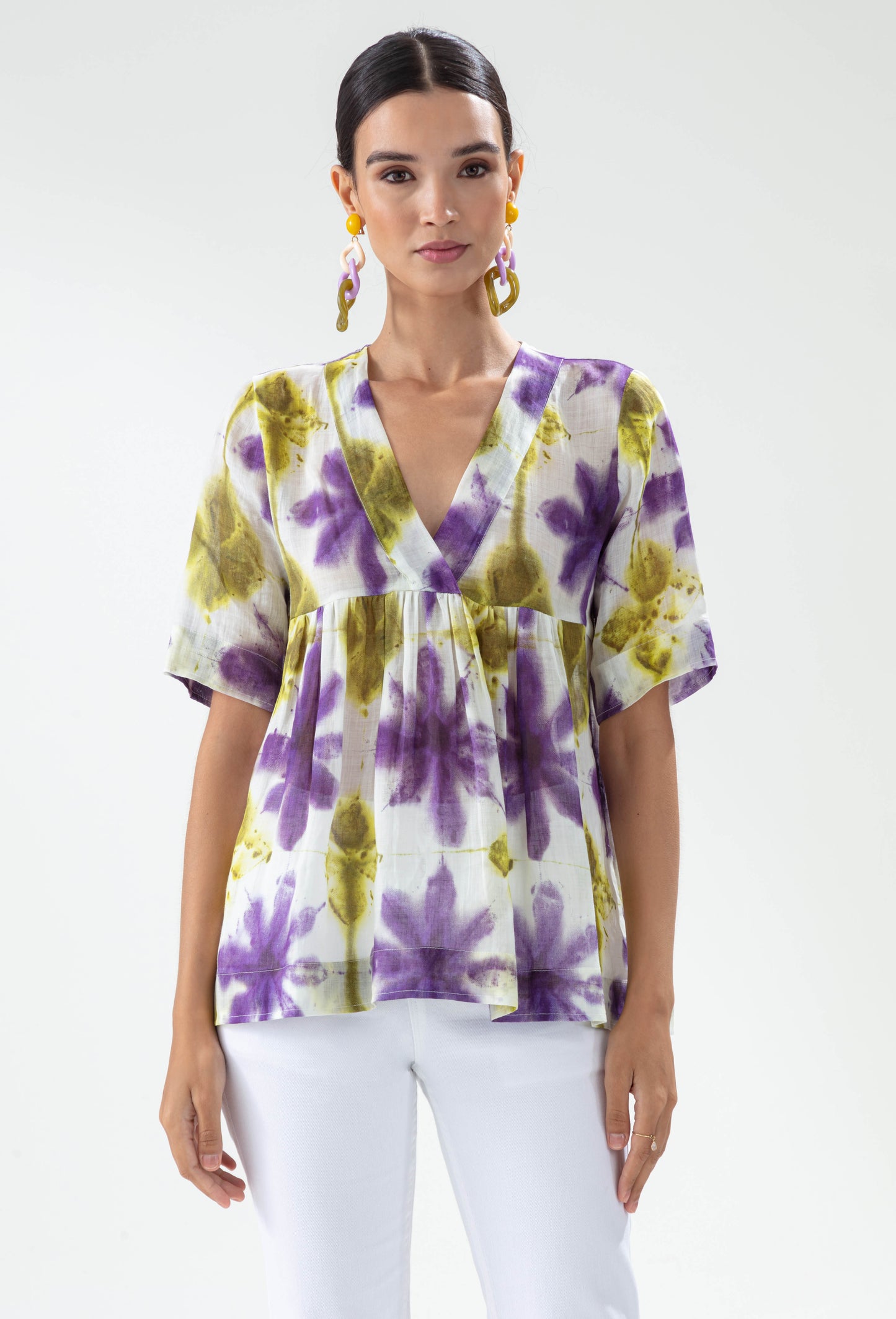 Blouse Arome imprimé tie dye 1
