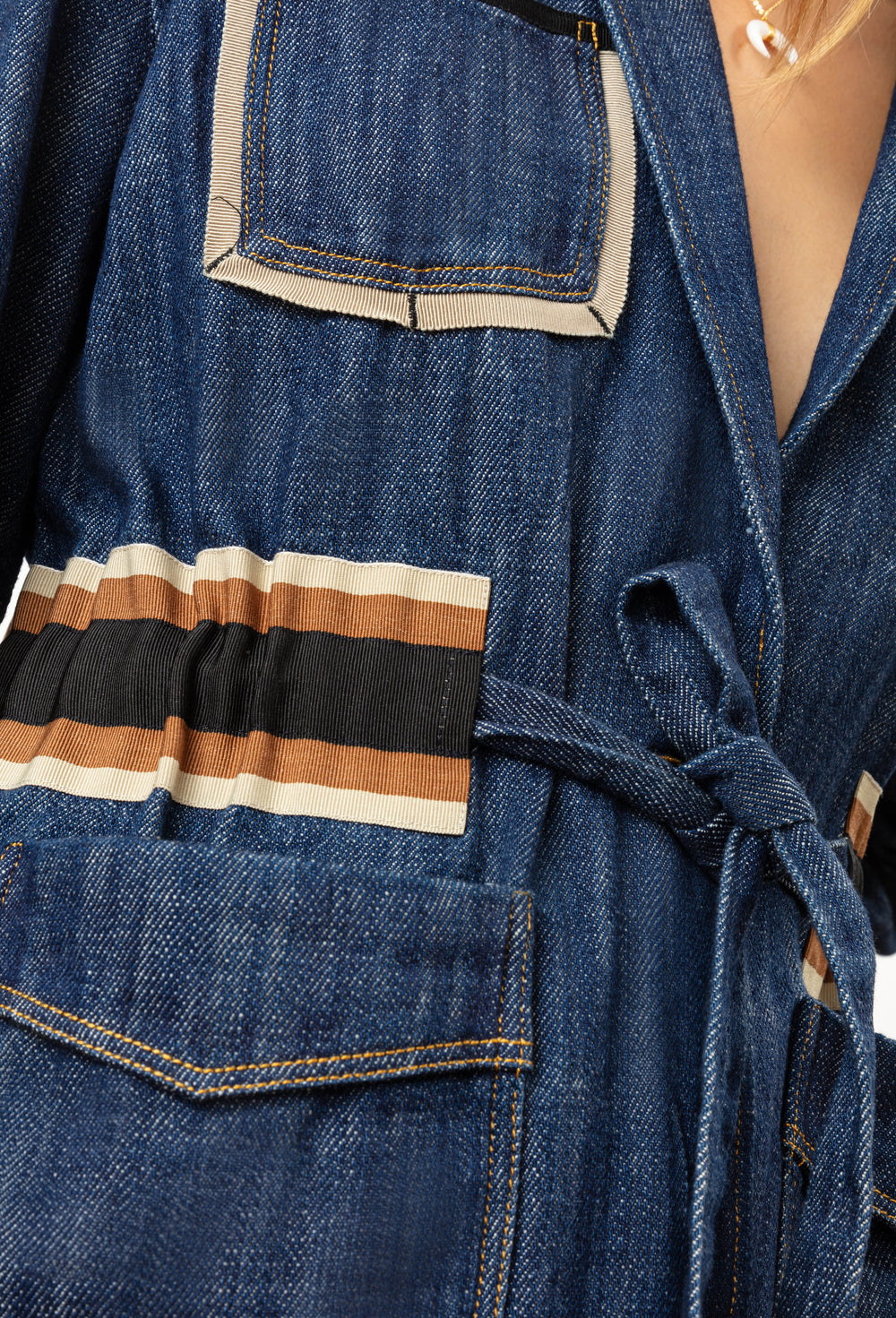 Veste en jean Manoa 3