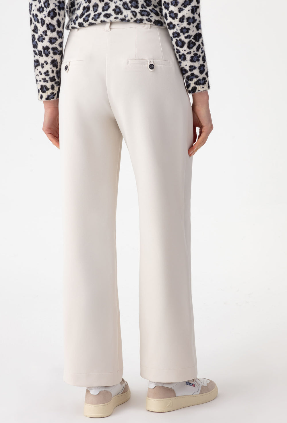 Pantalon large Come vanille 3