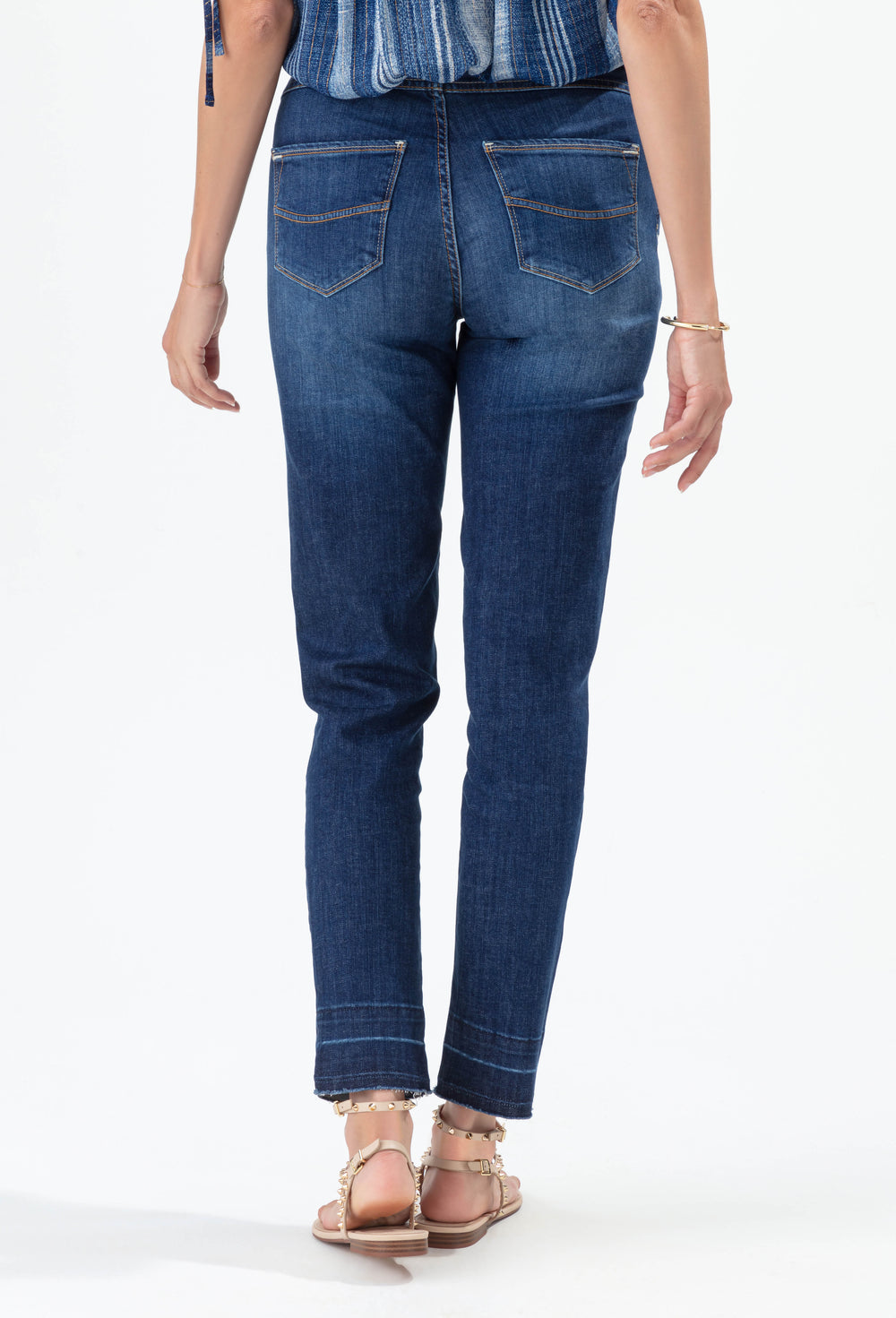 Jean Brise bleu coupe slim 4