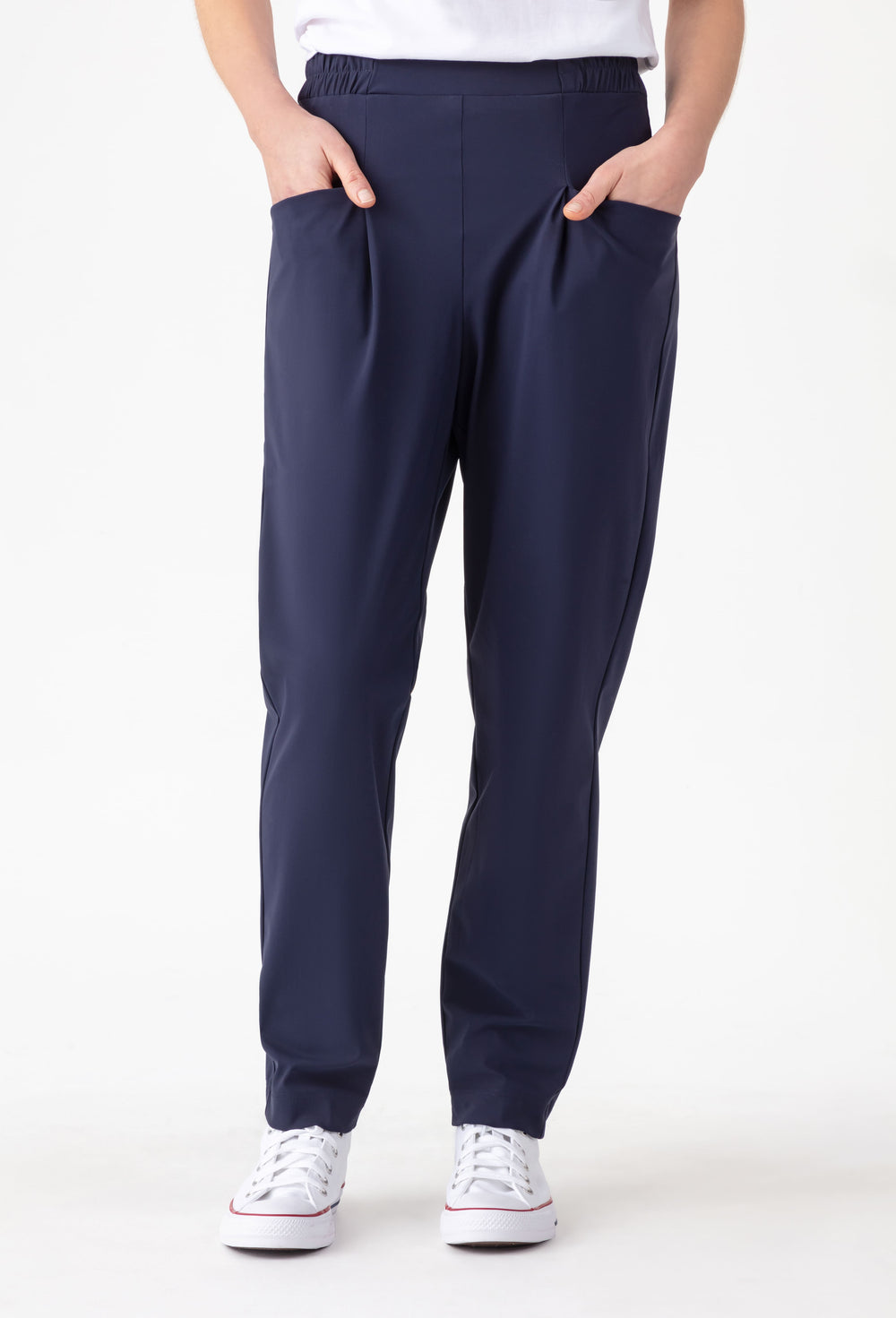 Pantalon Atlas en jersey technique marine 4
