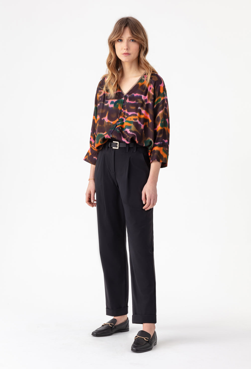 Pantalon Helios en jersey technique noir 1
