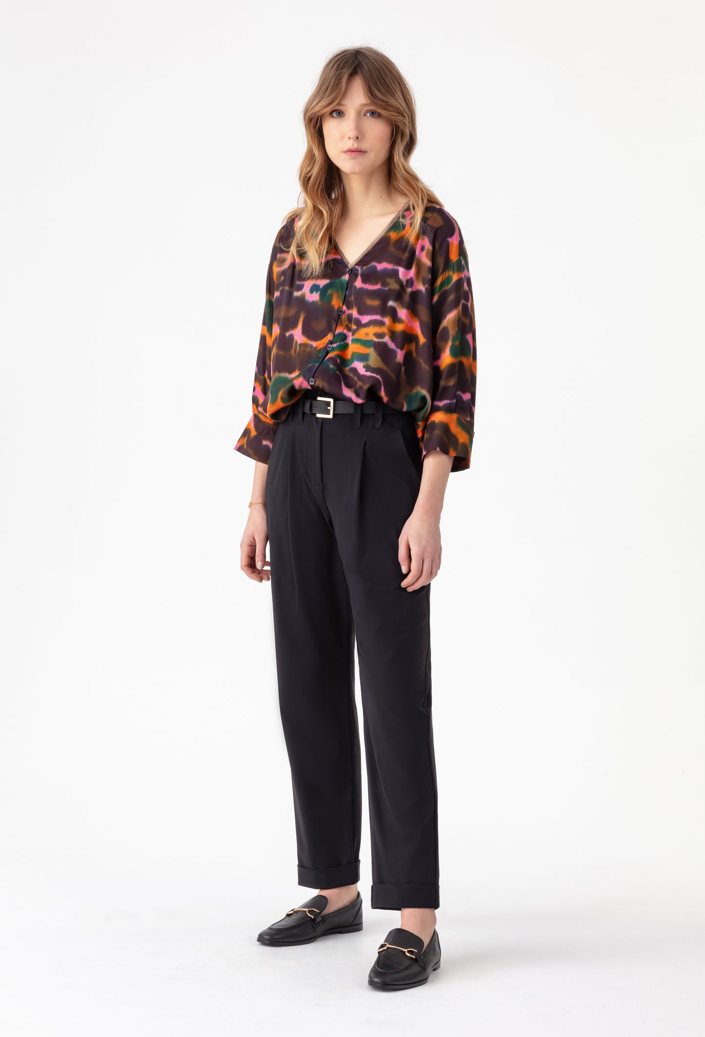 Pantalon Helios en jersey technique noir 1