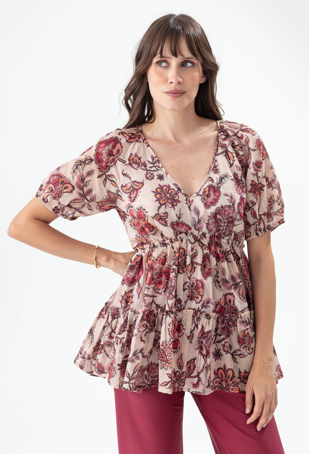 Blouse Marquise imprimé blossom 1
