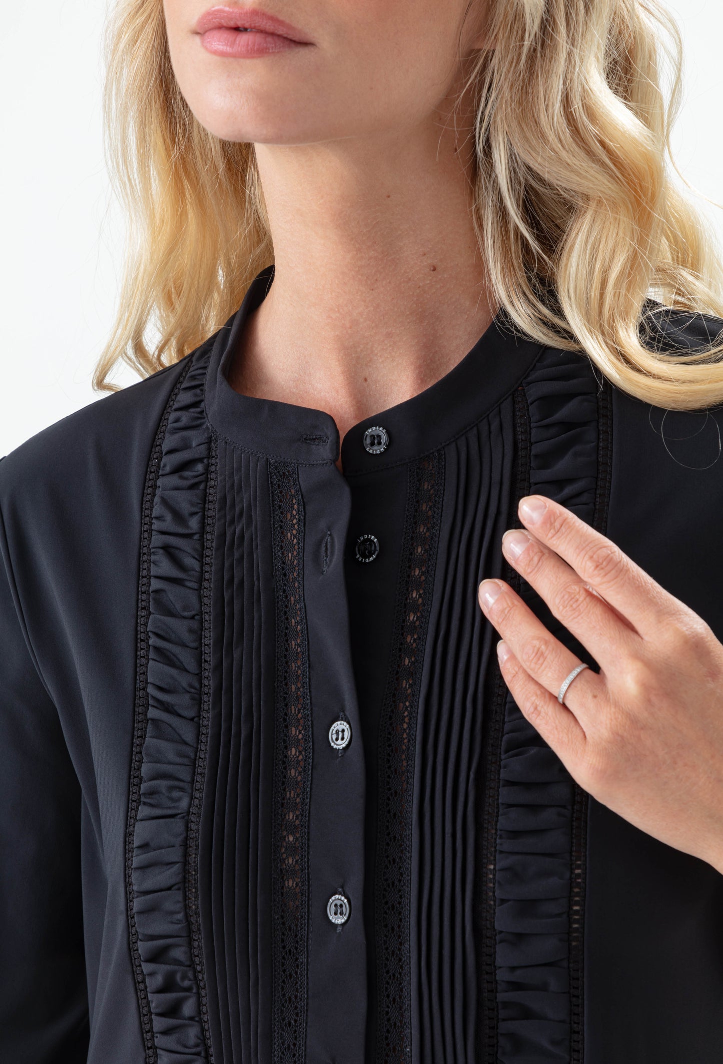 Robe Fitia noire en jersey technique 2