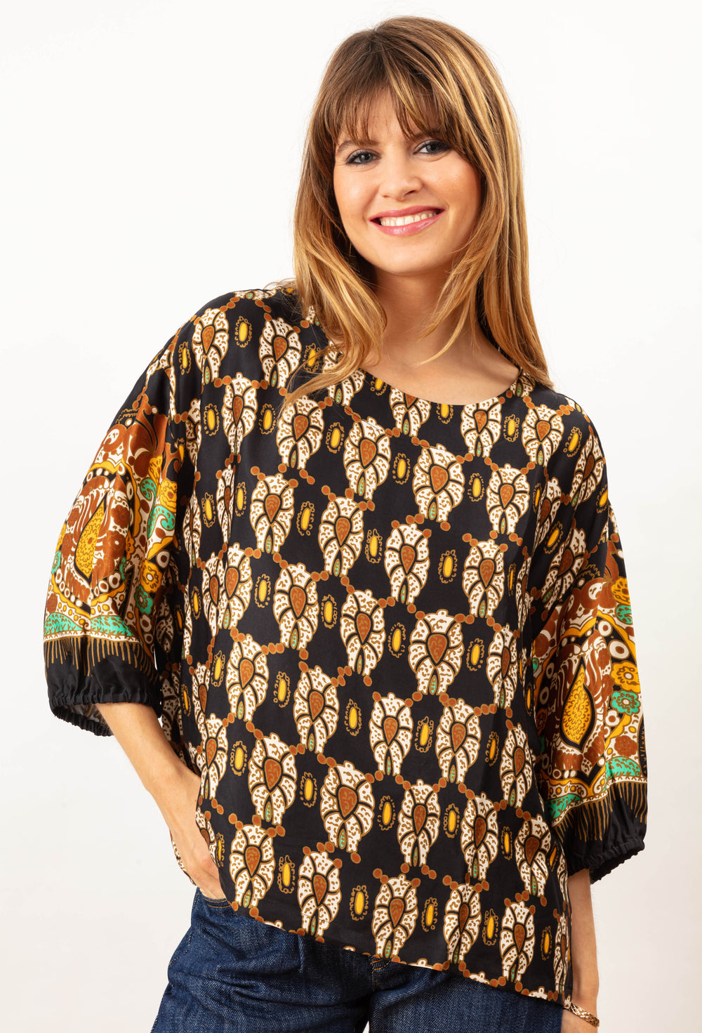 Blouse Olivier imprimée 2