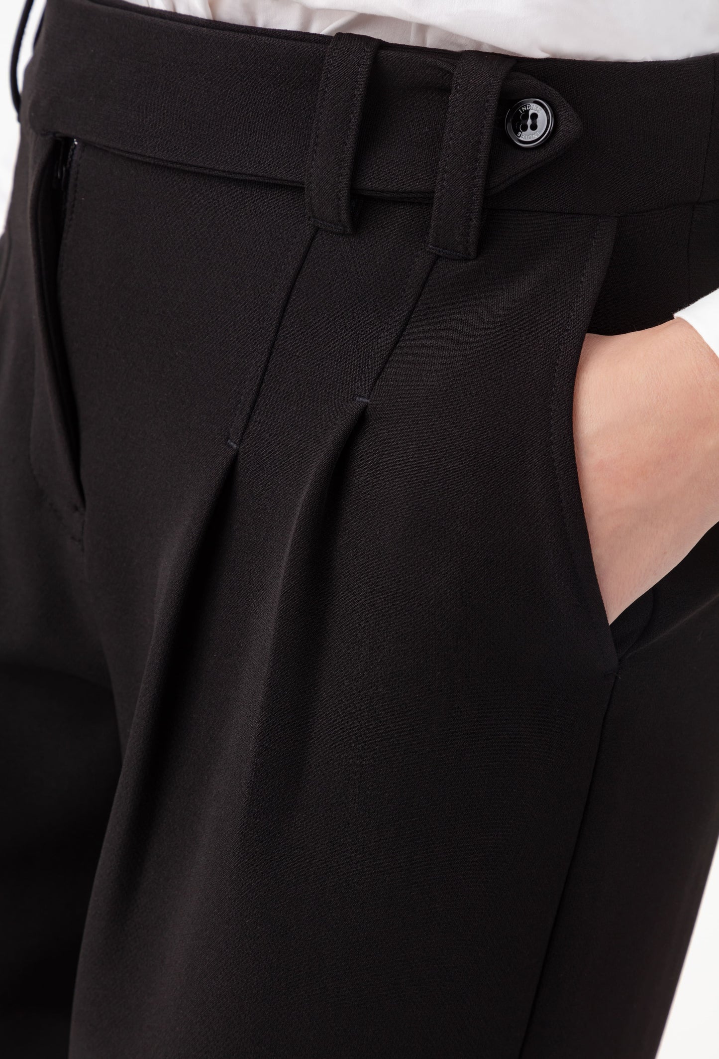 Pantalon large Come noir 4