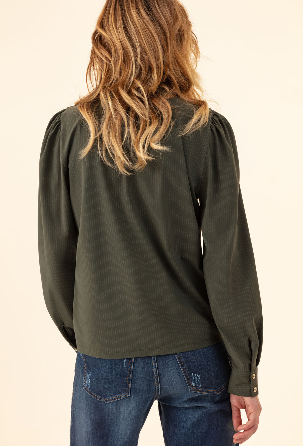 Chemise Gyptis kaki en jersey technique  2