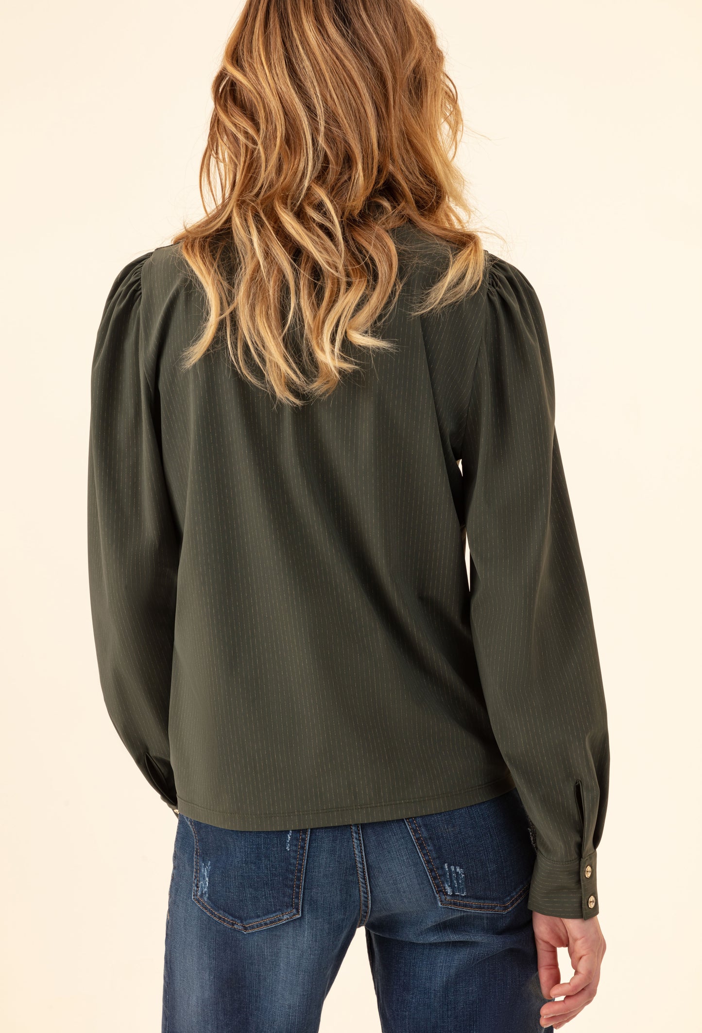 Chemise Gyptis kaki en jersey technique  2