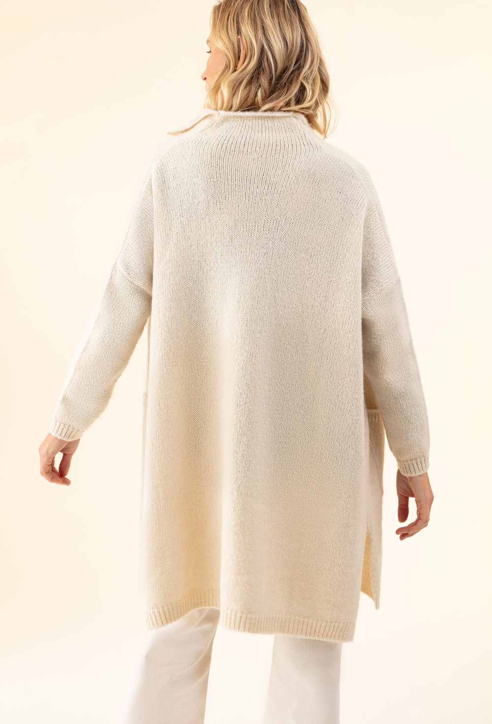 Gilet Isaac beige 20% laine 2
