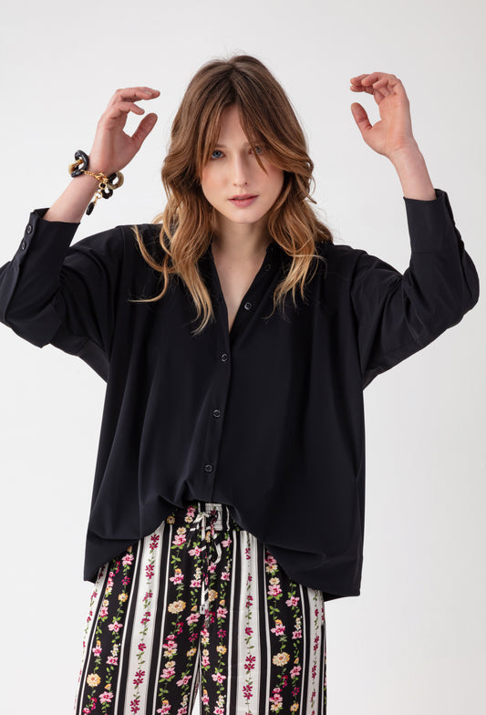 Chemise Thelma noire 1