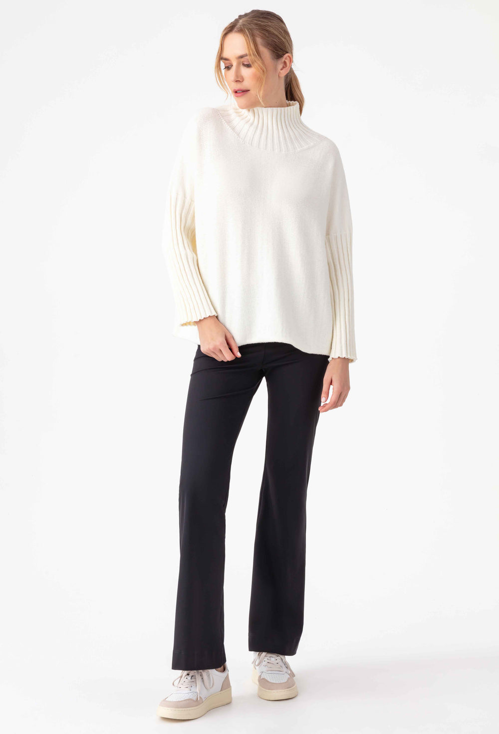 Pull Karlie blanc en maille 6