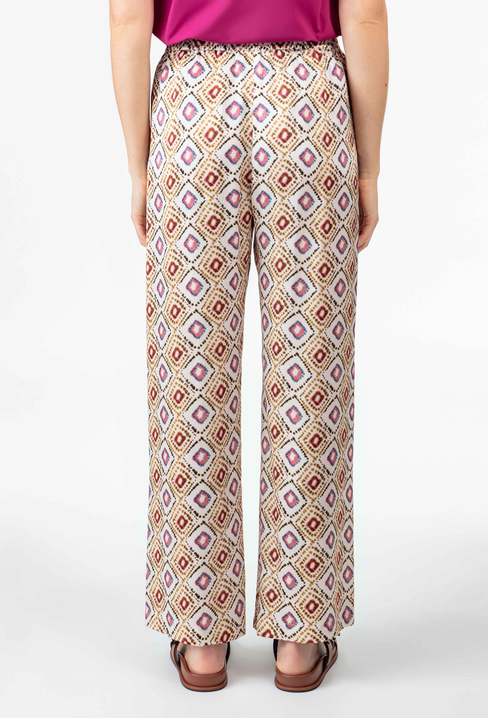 Pantalon fluide Ronan en satin 5