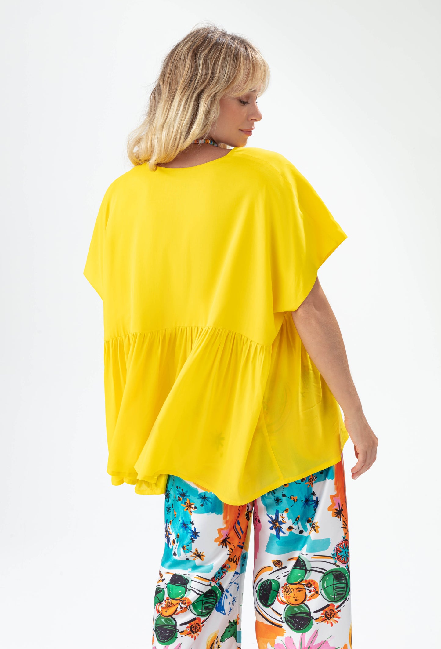 Blouse Etoile jaune soleil 3