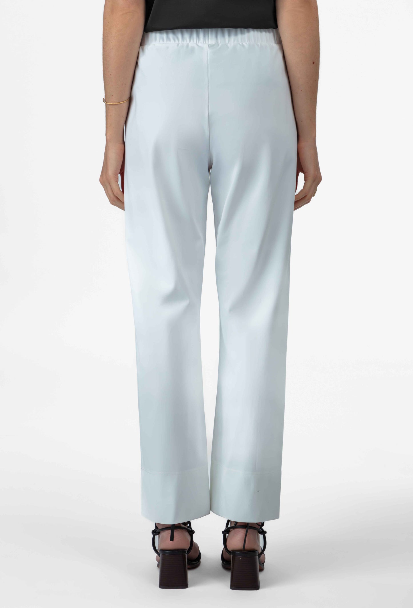 Pantalon Hera blanc en jersey technique 4