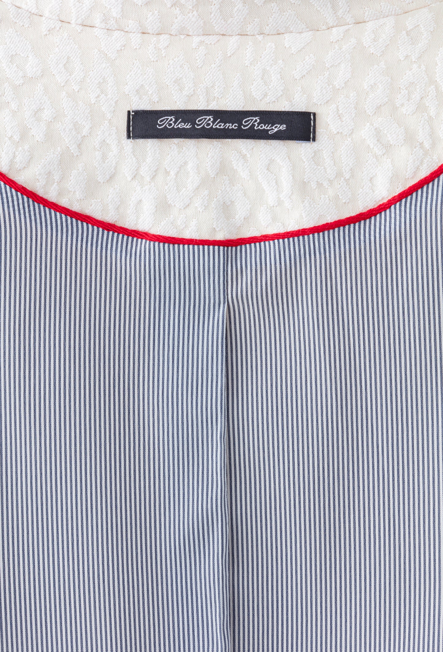 Veste Eiffel en jacquard léopard écru 4