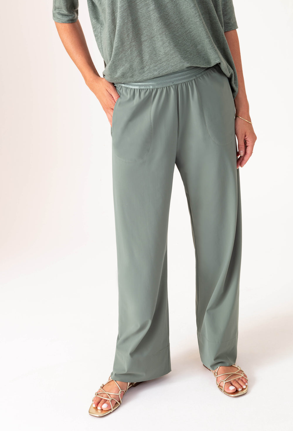 Pantalon Herra argile en jersey technique 1