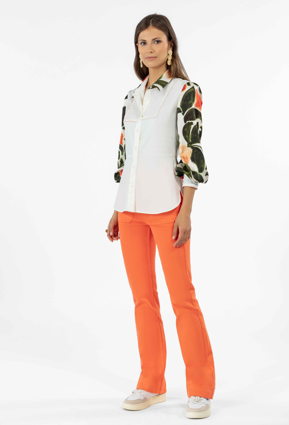 Chemise ajustée Ellen imprimée 5