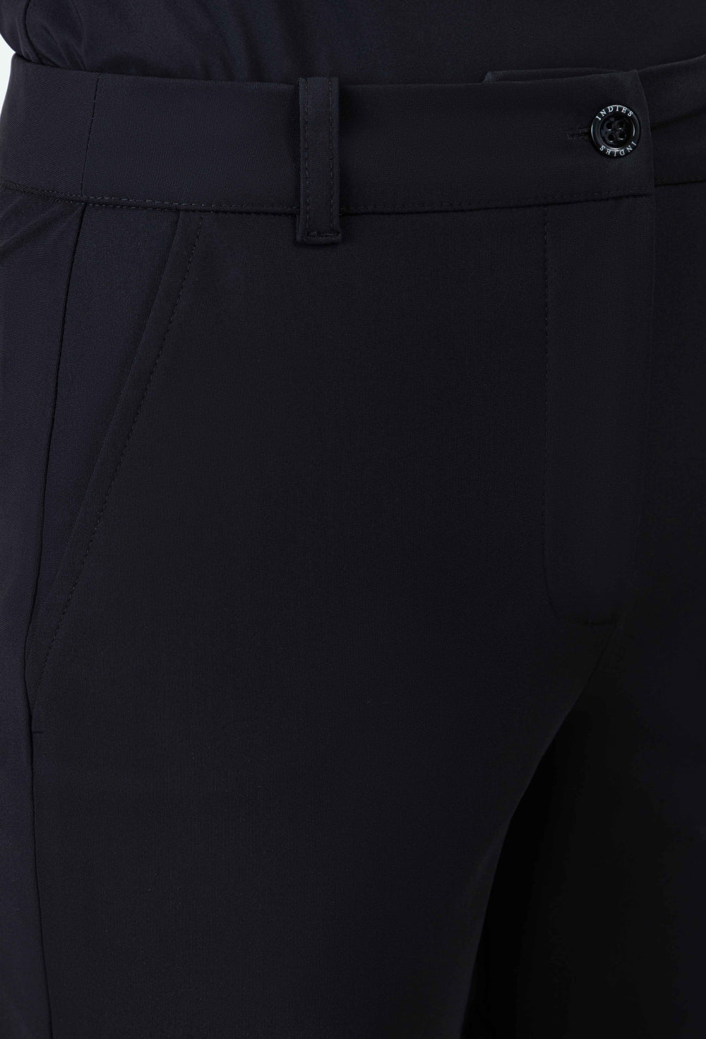 Pantalon Pony Noir En Jersey Technique 3