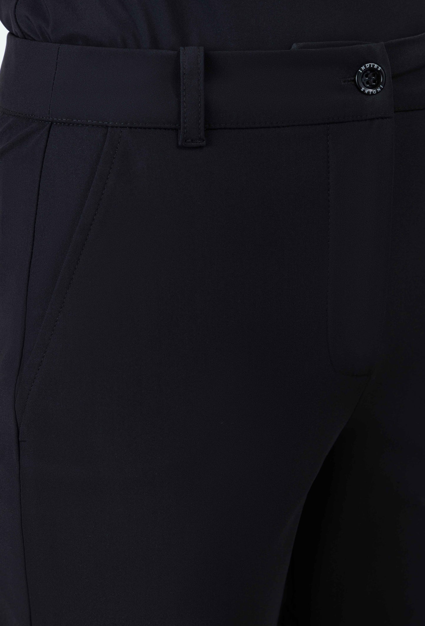 Pantalon Pony Noir En Jersey Technique 3