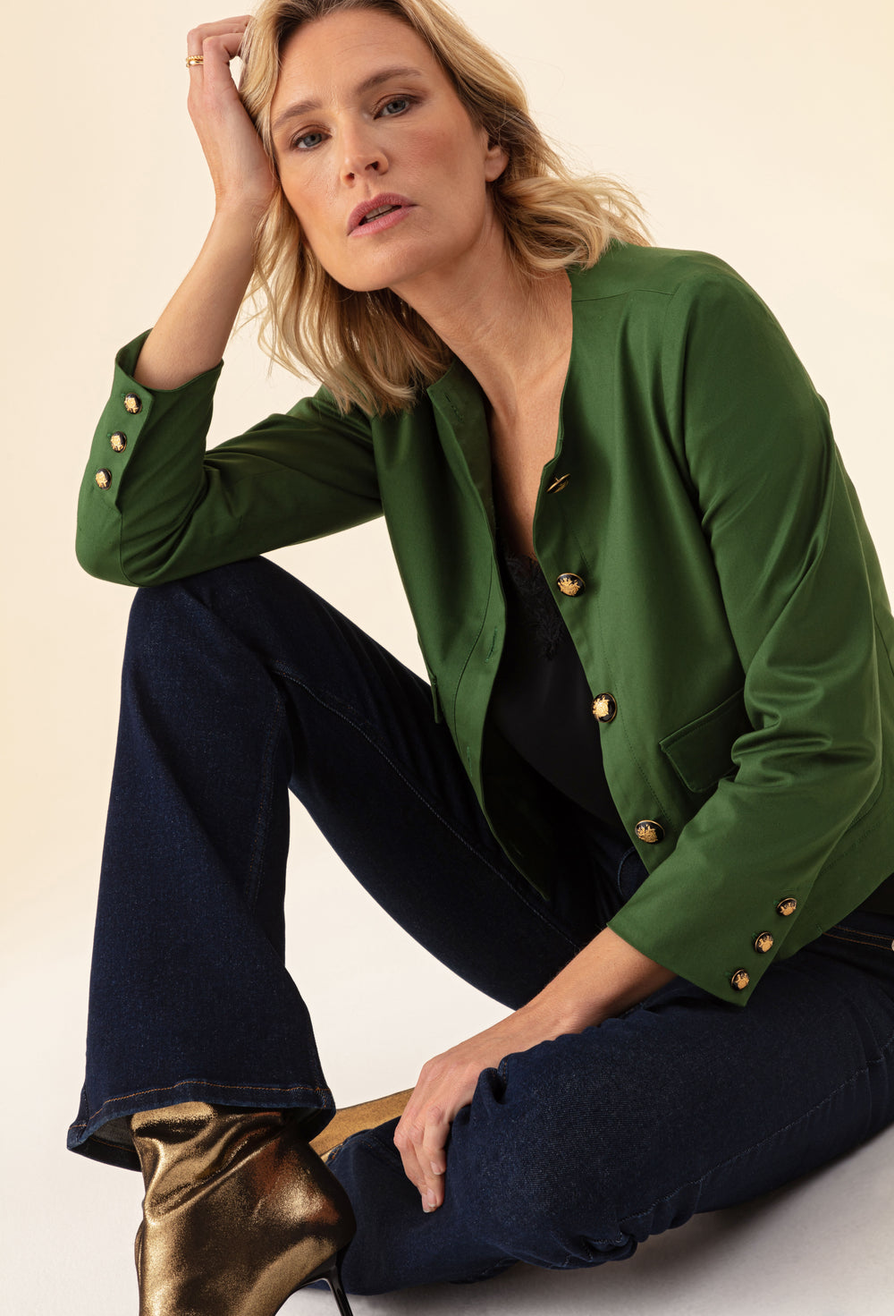Veste Parado vert 1