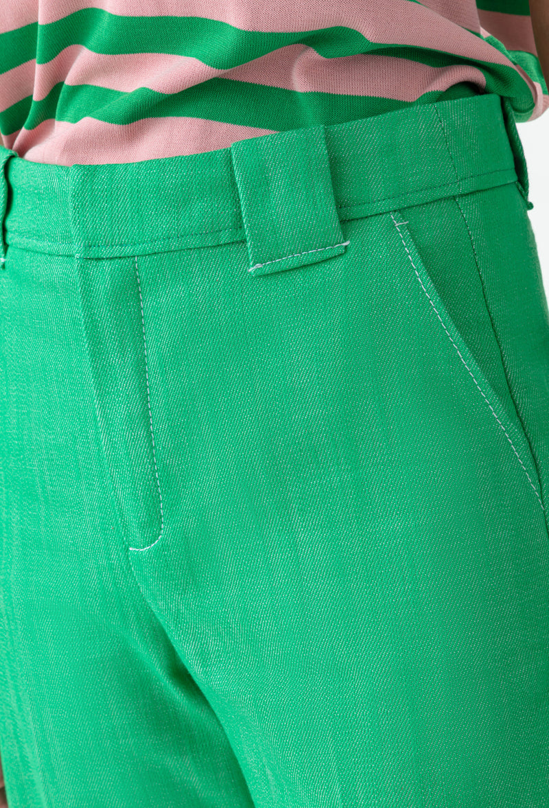 Pantalon Flash en denim mint 3