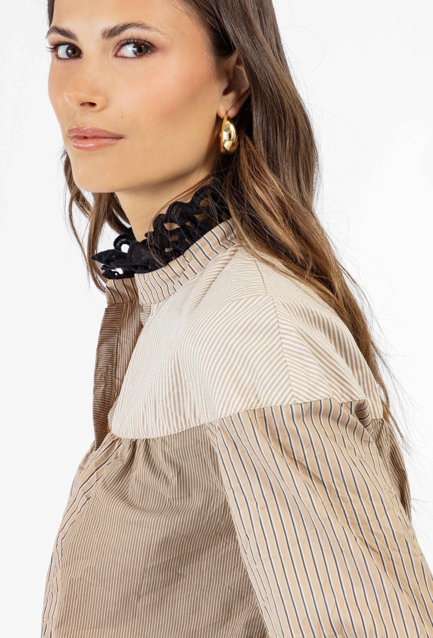 Blouse Mattie mix de matières 4