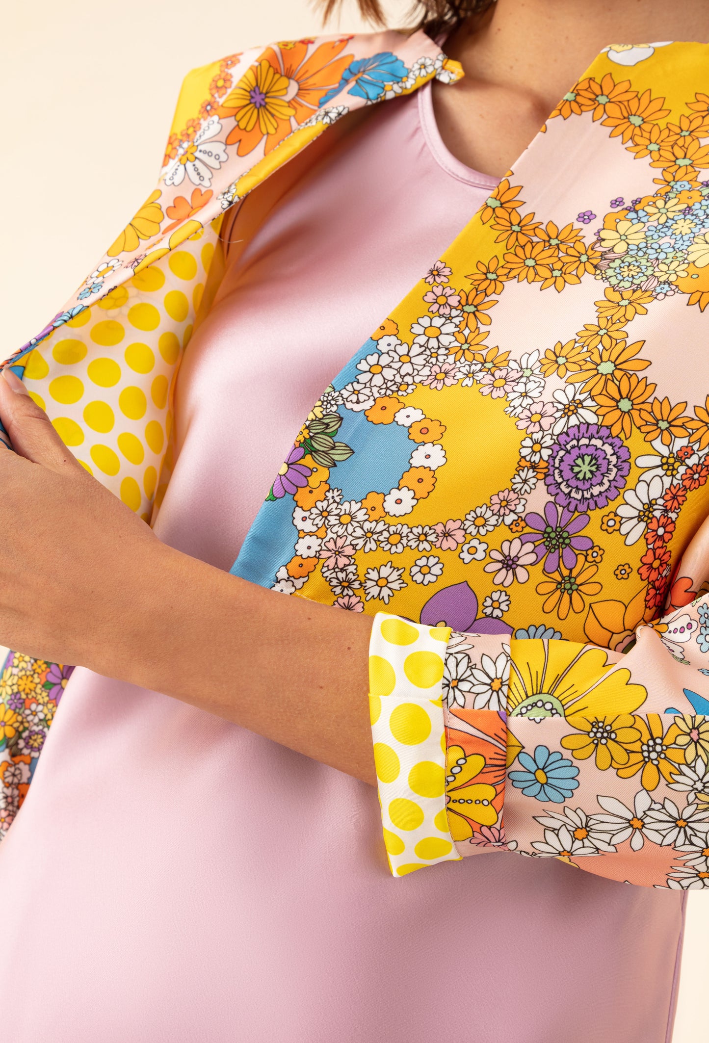 Bolero Hortense imprimé fleuri 3