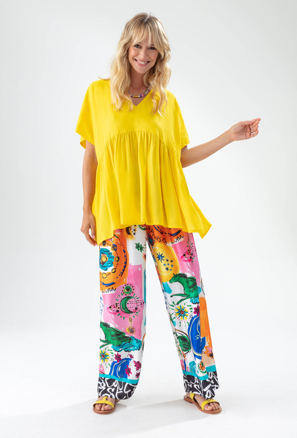 Blouse Etoile jaune soleil 4