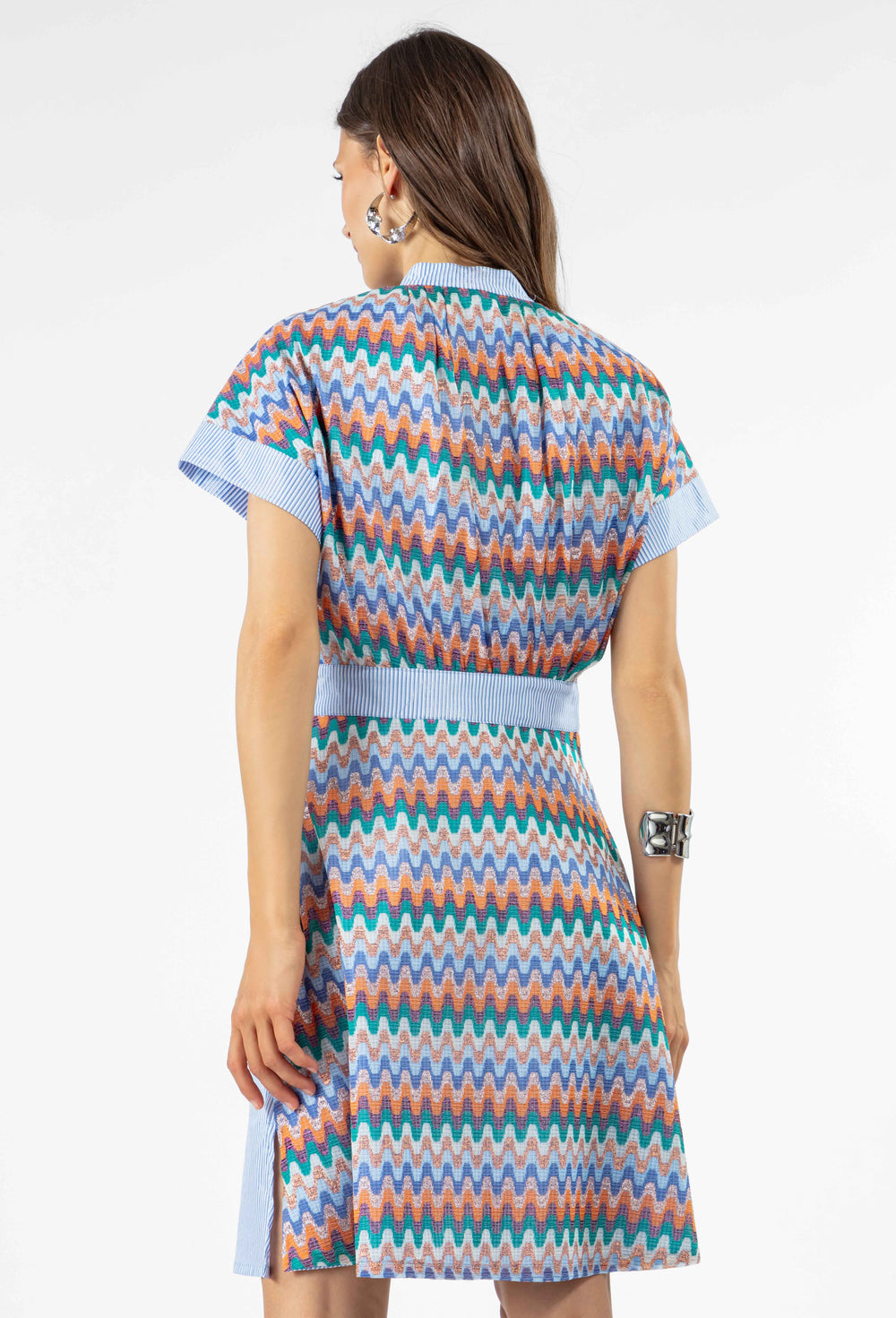 Robe chemise Lucy en coton imprimé 2