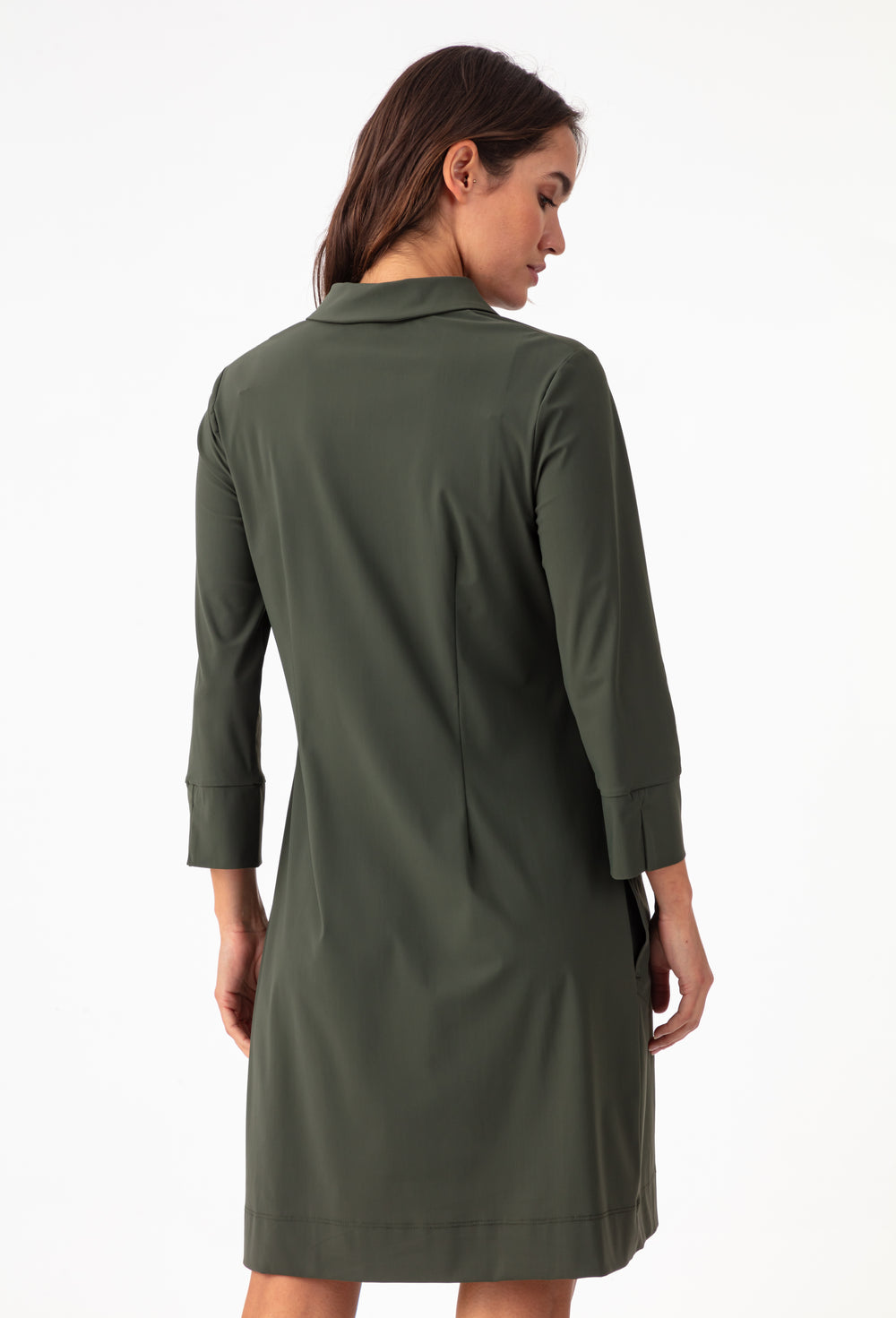 Robe Fox kaki en jersey technique 4