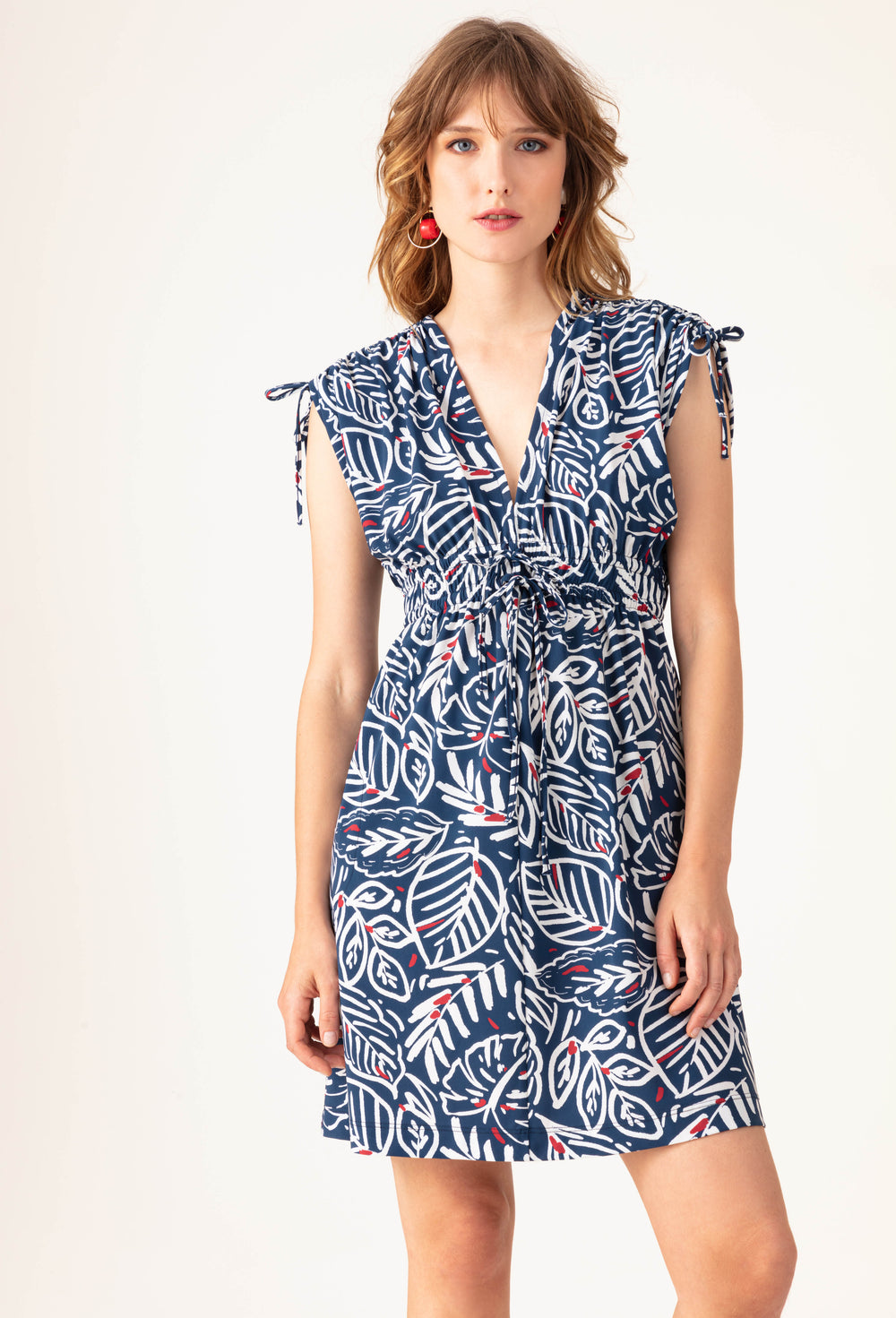 Robe Livia imprimée en jersey technique 1