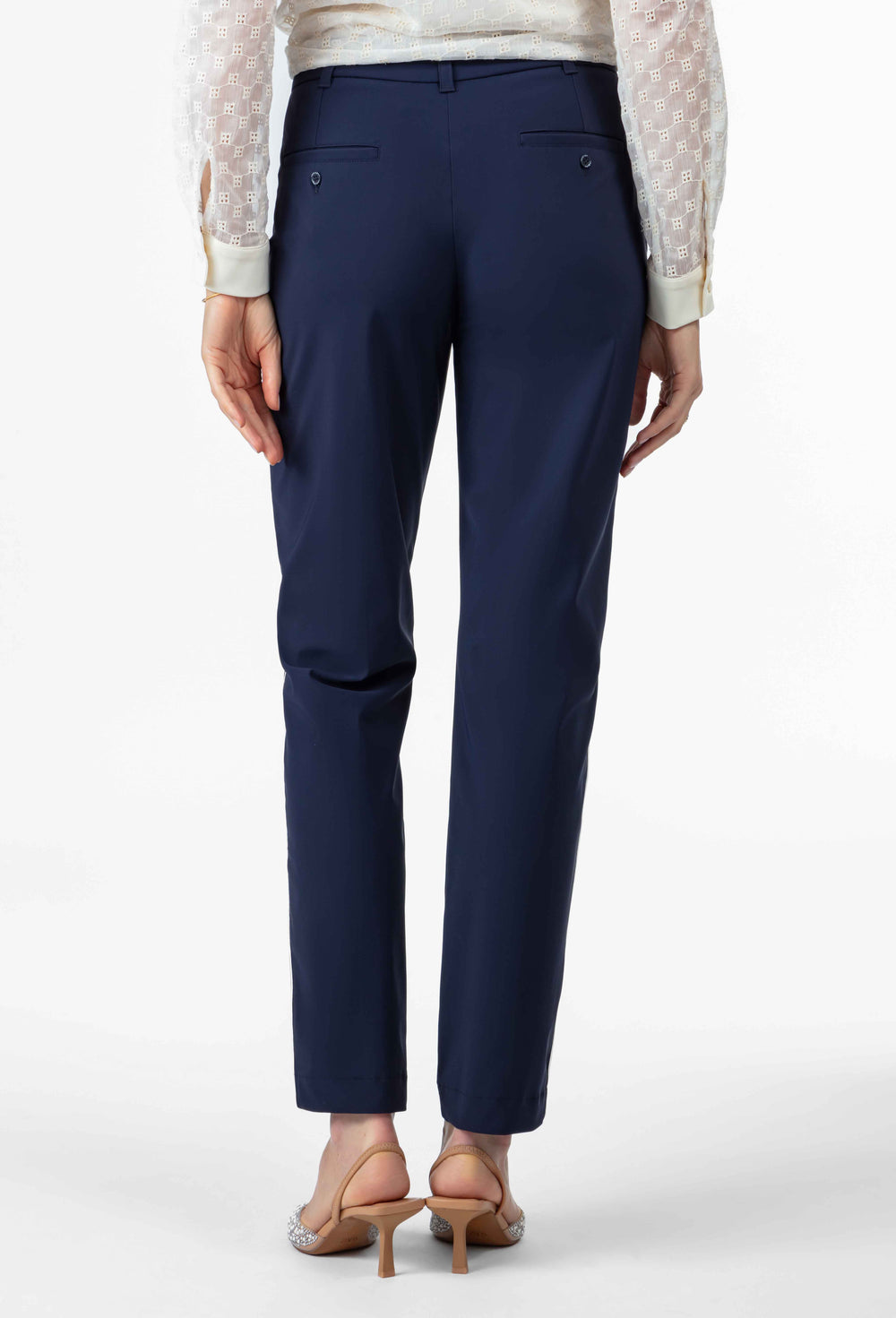 Pantalon Joel en jersey technique marine 5