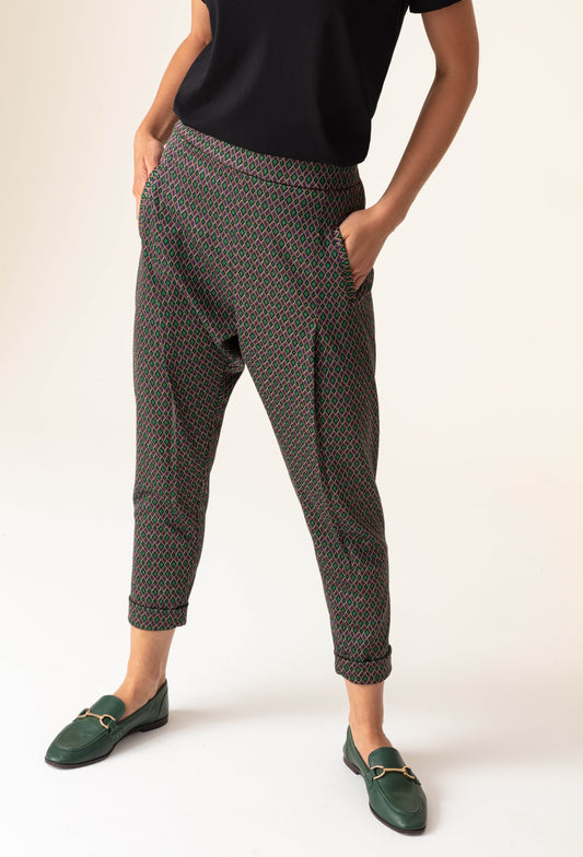 Pantalon Gabriel arlequin brillant 2