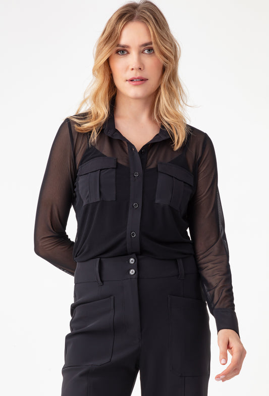 Chemise Mahaut noire 1