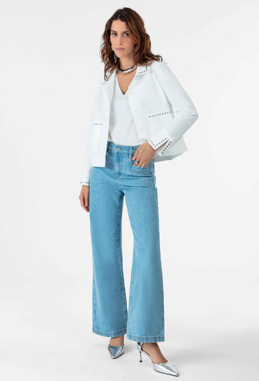 Jean Ezzio en denim bleu 1