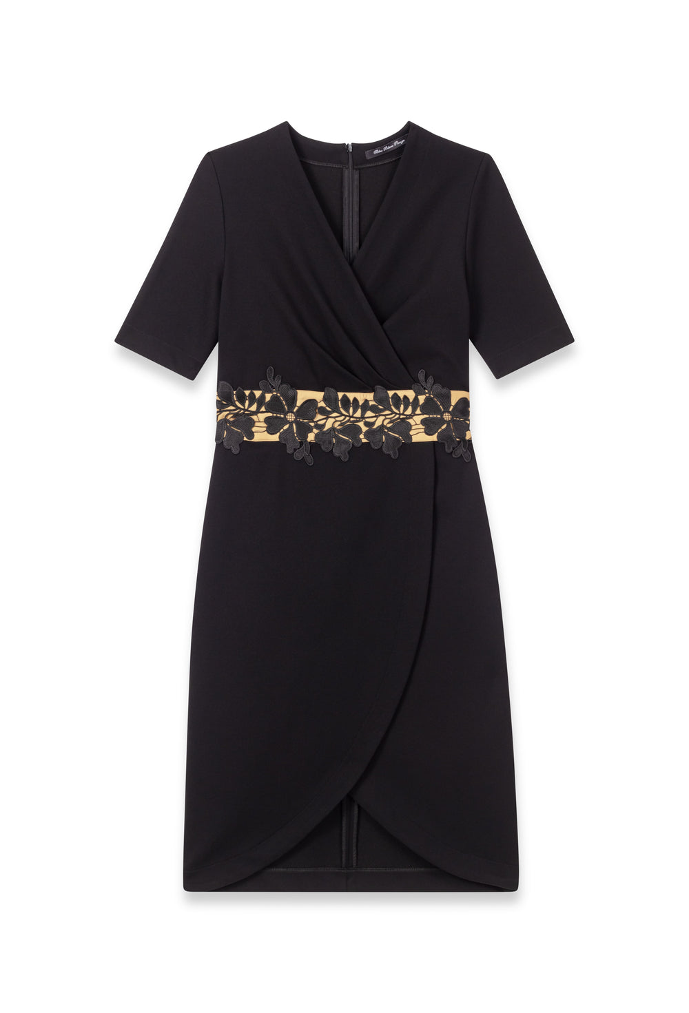 Robe portefeuille Inora noire 2