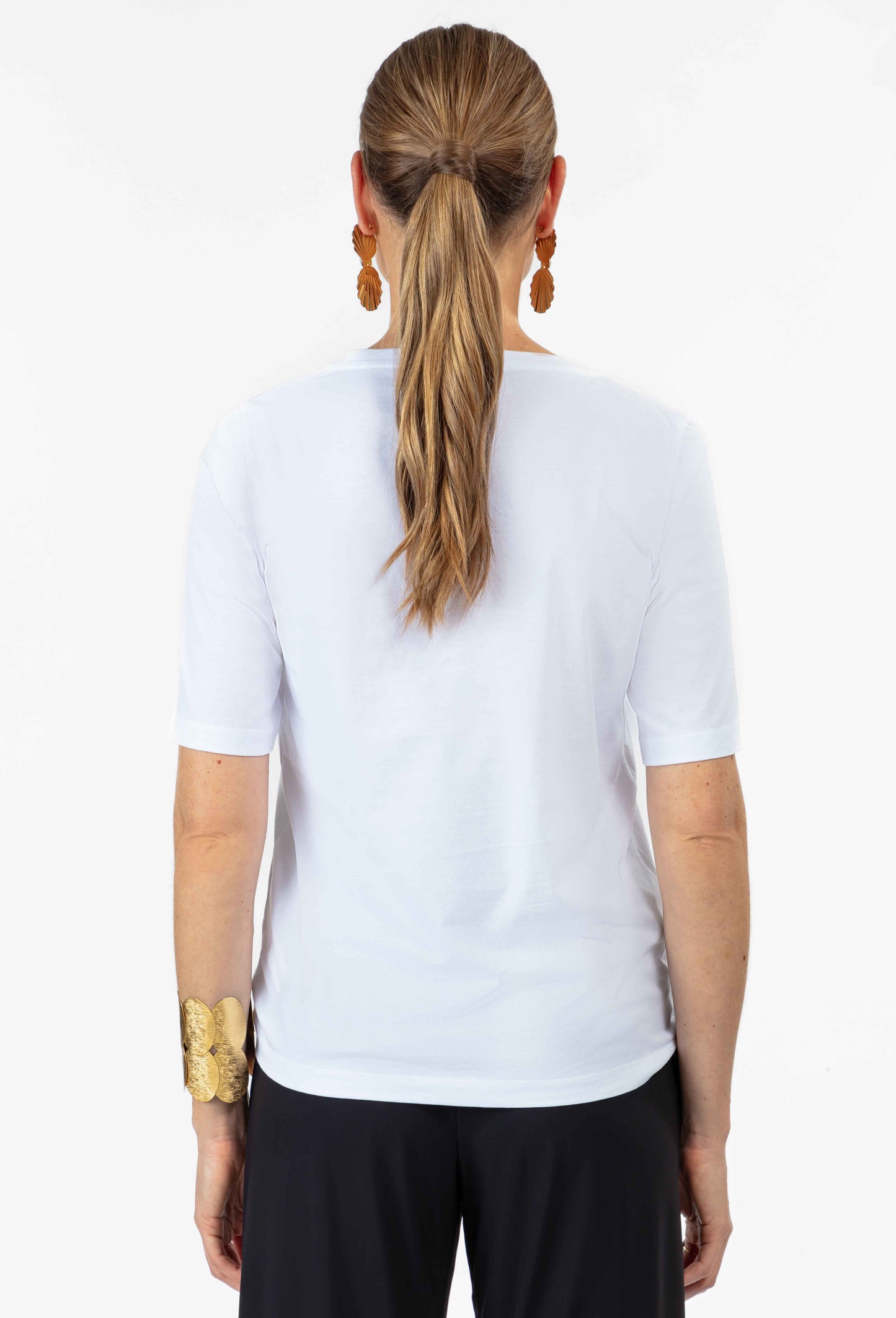 Tee-shirt Enzo blanc 100% coton 3