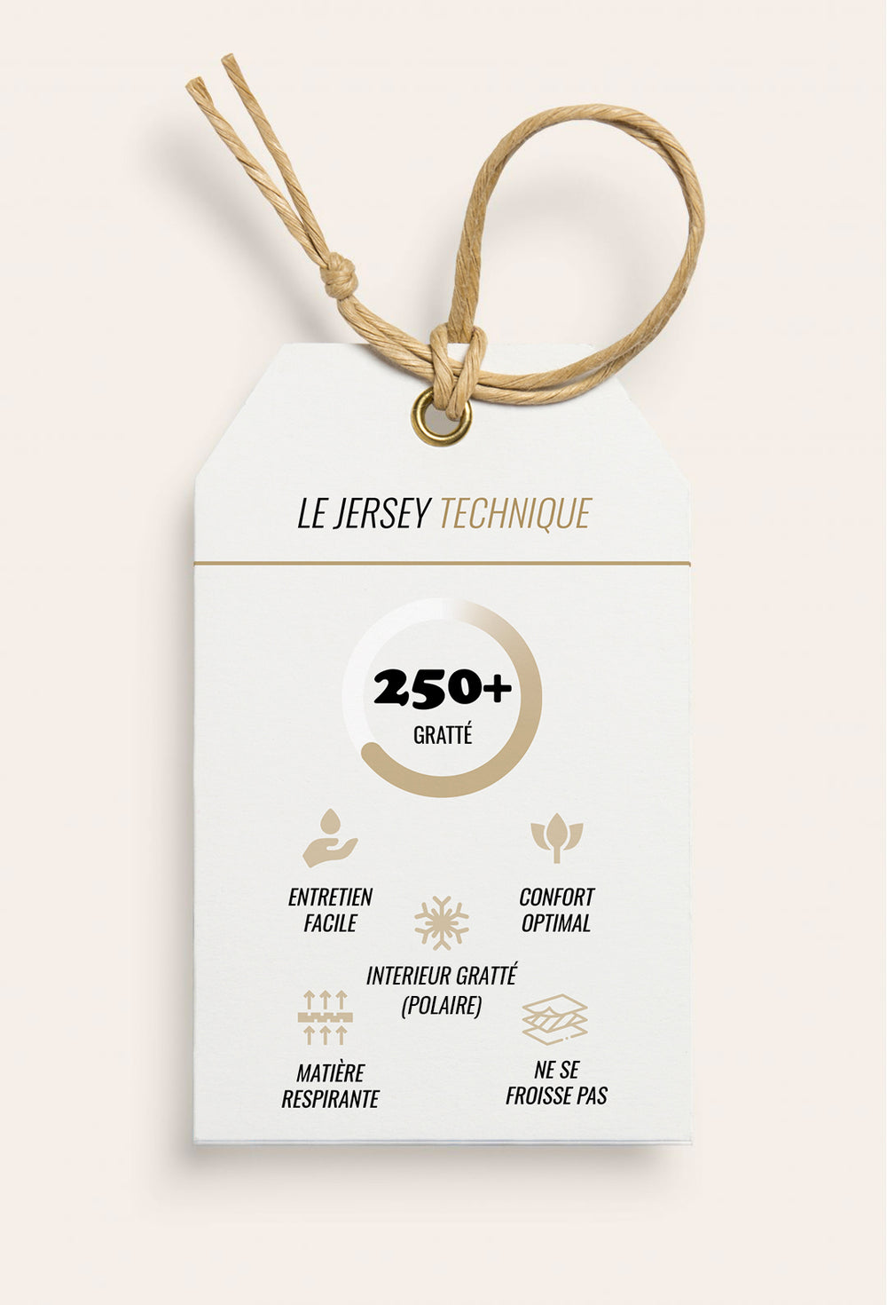Surchemise Garett noire en jersey technique gratté 6