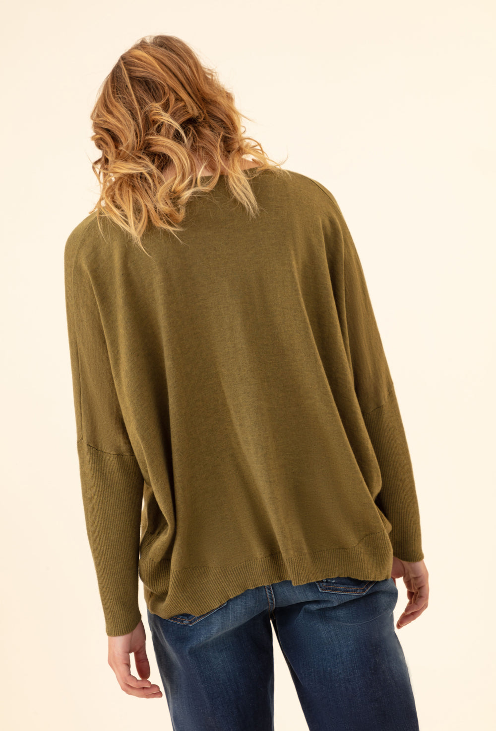 Pull Tobby kaki 50% laine 2
