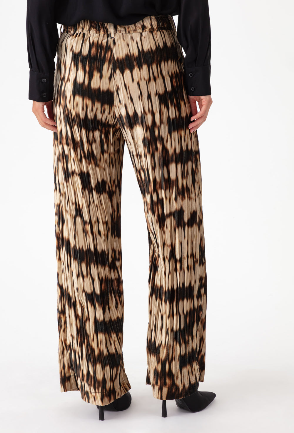 Pantalon large Ezra en velours 6