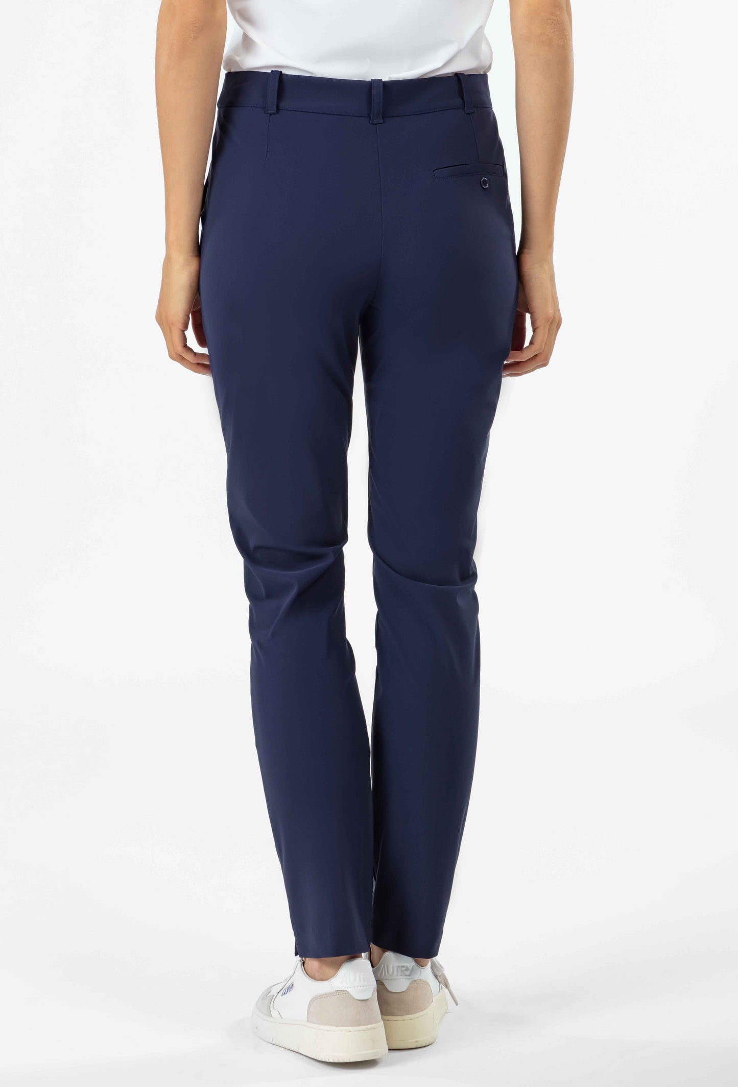 Pantalon Pony marine en jersey technique 4